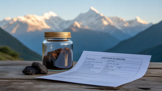 Lab Certification - The Key to Buying Pure and Safe Shilajit