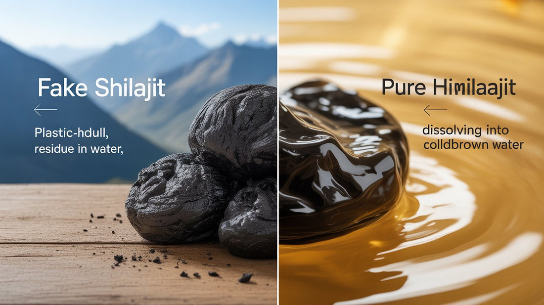Top Signs of Fake vs Pure Shilajit: Don’t Get Scammed